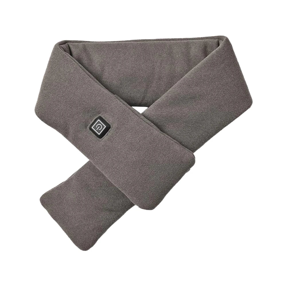 Outdoor Warm Electric Heating Scarf 3 Gear Winter Heated Scarf Neck Warmer USB Heater Thermal Shawl Neck Wrap Fleece Women Scarf