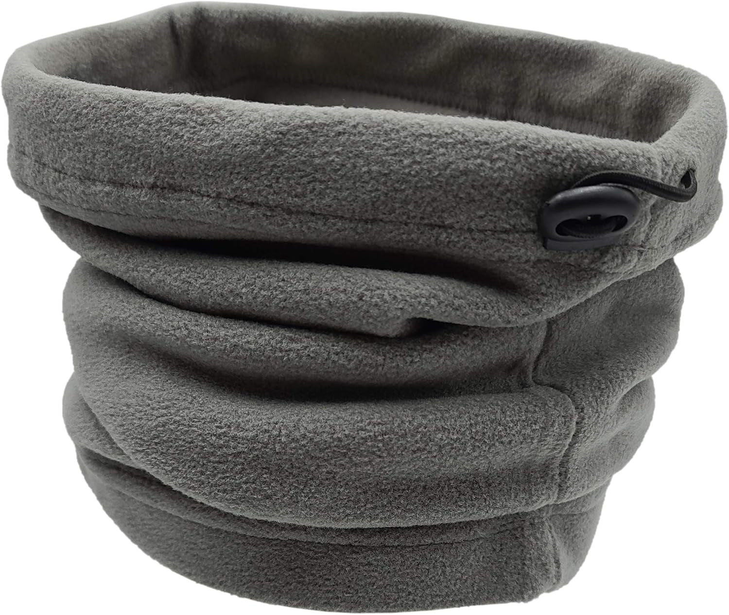 Thermal Neck Gaiters, 3 Pack Warm Winter Scarf Tube, Soft Fleece, Adjustable Strap Bulk