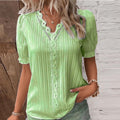 Green plus Size Summer Tops, Womens Tops plus Size, Short Sleeve Women’S plus Size Shirts, Big & Tall L Womens plus Size Shirts, Solid plus Size Blouse for Women, Fashion Floral plus Size Tops