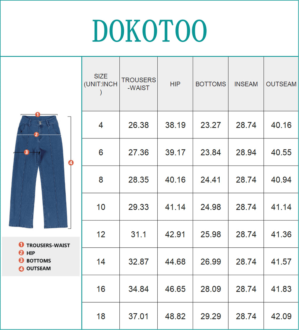 Baggy Jeans for Women High Waist Jeans Vintage Wide Leg Denim Pants Womens Casual Trousers