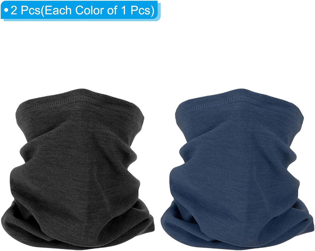 Winter Neck Warmer, Windproof Neck Gaiter Cold Weather Scarf Face Covering, Ski Gaiter for Men Women