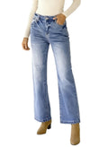 Baggy Jeans for Women High Waist Jeans Vintage Wide Leg Denim Pants Womens Casual Trousers