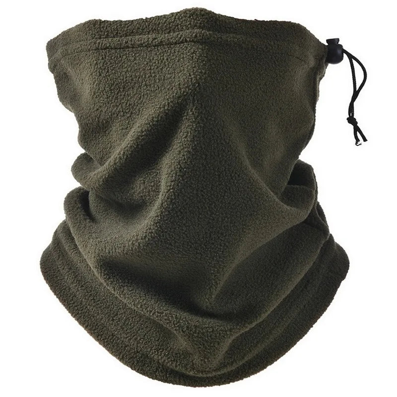 1/2Pcs Fleece Neck Warmer Winter Neck Windproof Tube Scarf for Men Bandana Mask Soft Half Face Cover Snowboard Gaiter Women 2025