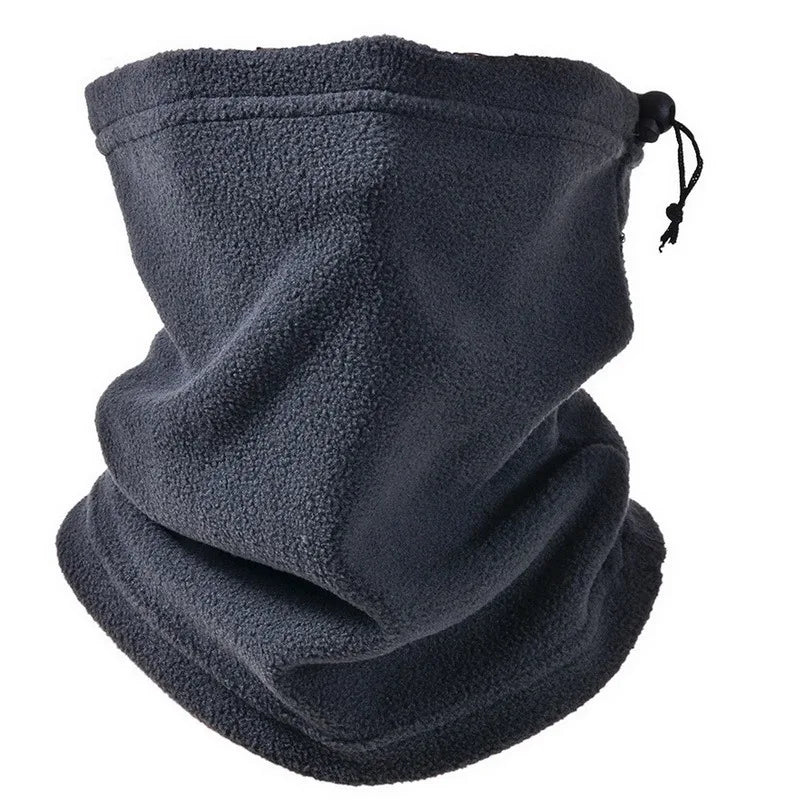 1/2Pcs Fleece Neck Warmer Winter Neck Windproof Tube Scarf for Men Bandana Mask Soft Half Face Cover Snowboard Gaiter Women 2025