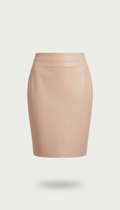 Vegan Leather Pencil Skirt