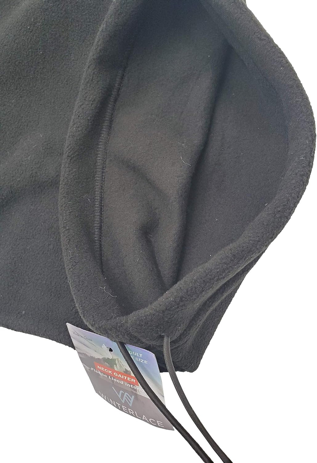 Thermal Neck Gaiters, 3 Pack Warm Winter Scarf Tube, Soft Fleece, Adjustable Strap Bulk