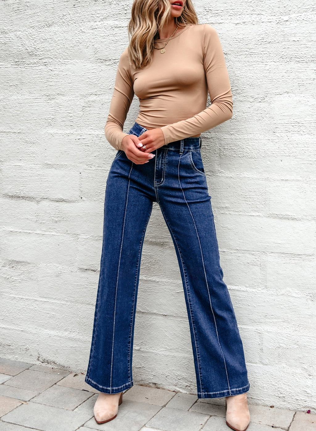 Baggy Jeans for Women High Waist Jeans Vintage Wide Leg Denim Pants Womens Casual Trousers