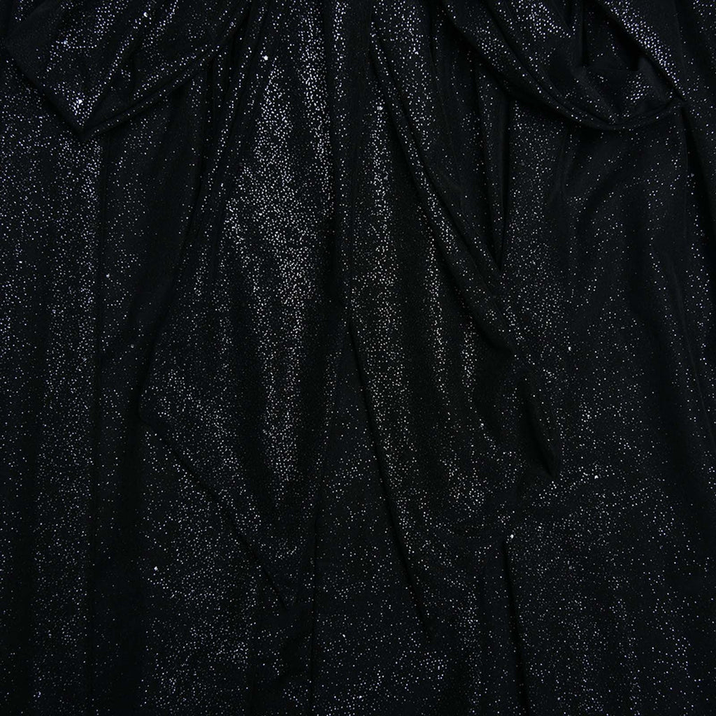 Plus Size Fall Dresses Women'S Strapless Mini Dress, Glitter Tulles Homecoming Dresses for Teens, a Line Short Prom Cocktail Gown with Bow Black M