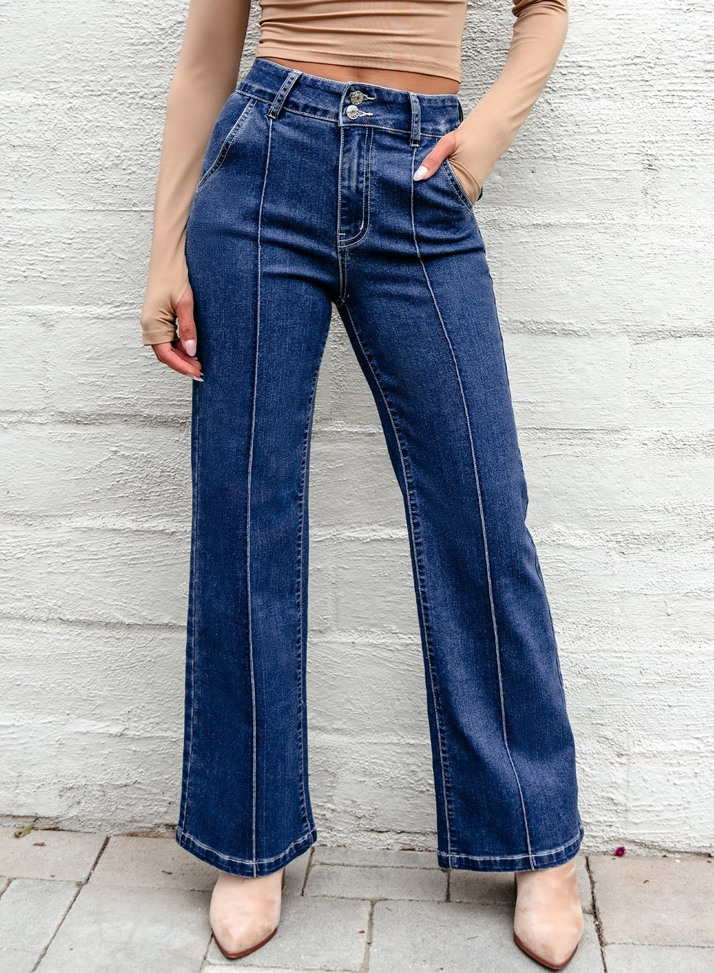 Baggy Jeans for Women High Waist Jeans Vintage Wide Leg Denim Pants Womens Casual Trousers